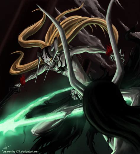 Ichigo vs Ulquiorra by forsakenlight77 on DeviantArt