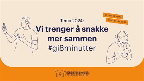 Verdensdagen For Psykisk Helse Stj Rdal Kommune