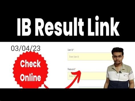 INTELLIGENCE BUREAU IB SA AND MTS RESULT 2023 DATE OUT CUTOFF HOW TO