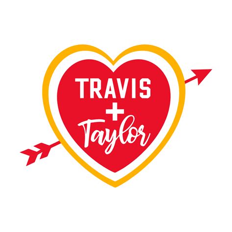 Heart Taylor Swift Travis Kelce Svg Cutting Digital File Ha Inspire