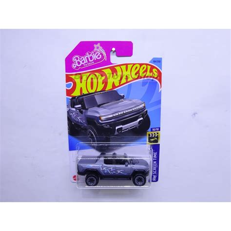 Jual Hot Wheels Barbie 2024 GMC Hummer EV Abu Shopee Indonesia