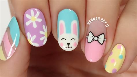 Cute Spring Easter Nail Art Ideas Youtube