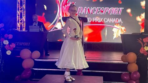 Viviennes Viennese Walz At Dance Grand Prix Canada 2023 YouTube