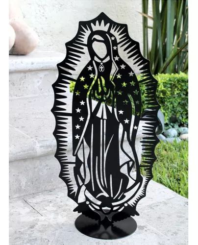 Virgen De Guadalupe En Acero Cm Para Interior Y Exterior En Venta En