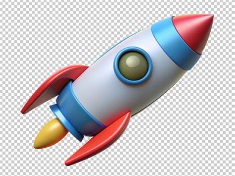 Premium Psd Rocket Spaceship