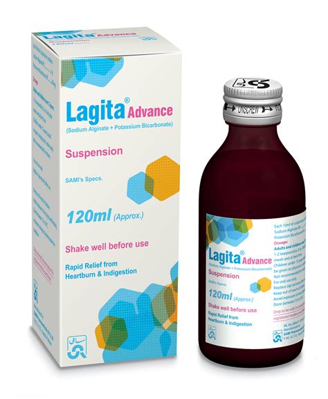 Sodium Alginate Potassium Bicarbonate With The Brand Name Of Lagita