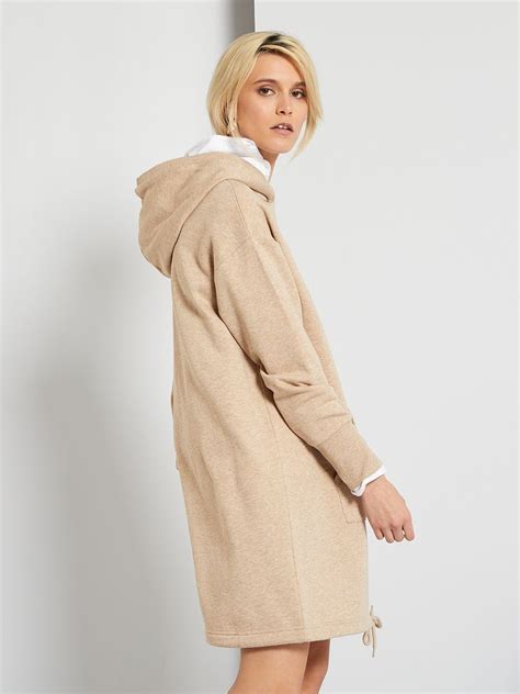 Robe Sweat Beige Kiabi 18 00