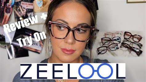 Zeelool Blue Light Blocking Glasses Review Try On Youtube