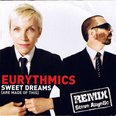 Eurythmics Sweet Dreams Are Made Of This Steve Angello Remix Cd