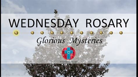 Wednesday Rosary • Glorious Mysteries Of The Rosary ️ April 17 2024 Virtual Rosary Meditation