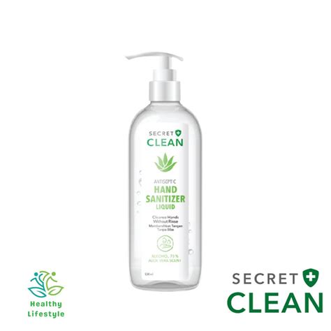 Jual Secret Clean Hand Sanitizer Liquid 500ml Shopee Indonesia