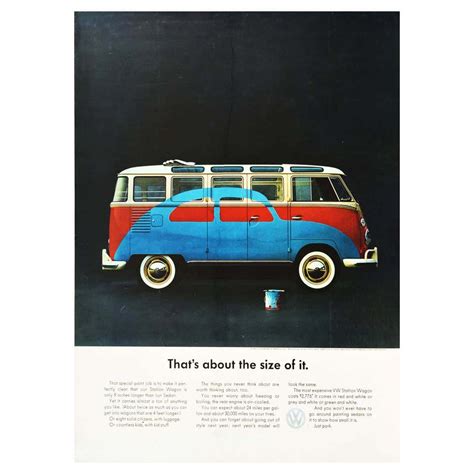 Vintage Enameled Advertising Sign VW Volkswagen For Sale at 1stDibs