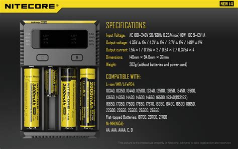 Chargeur New I Intellicharger Nitecore