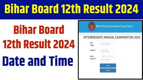 12th Result 2024 Bihar Board Result - Alene Aurelie