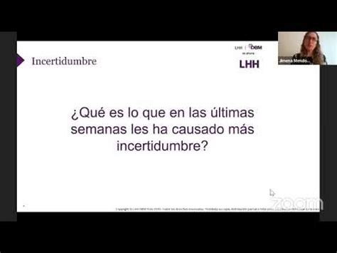 Webinar Tomando Decisiones En Momentos De Incertidumbre Diario