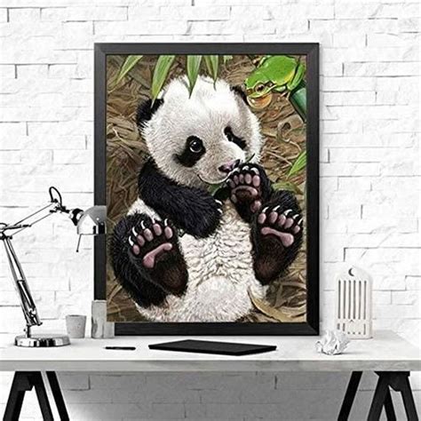 Diamond Painting Kit De Broderie Diamant Panda Diamond Painting X Cm