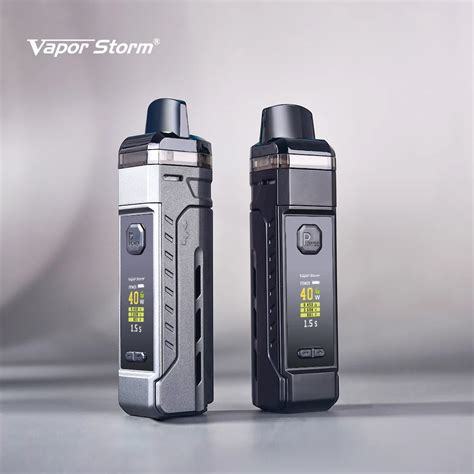 Vapor Storm V PM40 Kit de iniciación con bobinas de malla Cartucho de