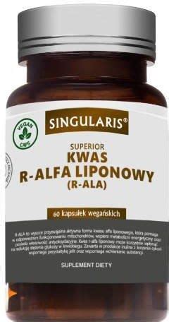 Activepharm Singularis Kwas R Alfa Liponowy 60 Kaps Opinie I Ceny Na