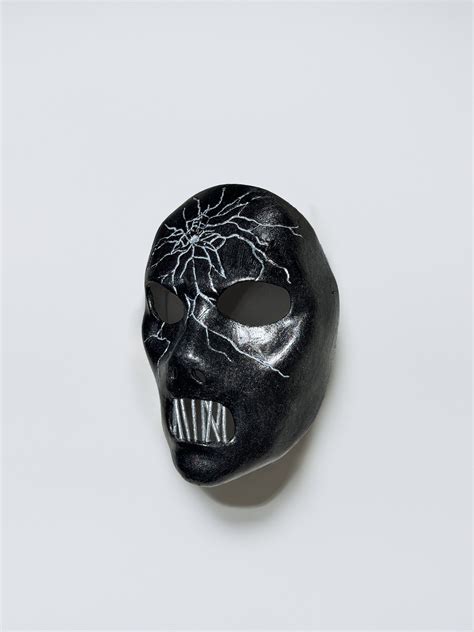 Slipknot Paul Gray Mask Black Mask Metal Music Band Mask Scary ...