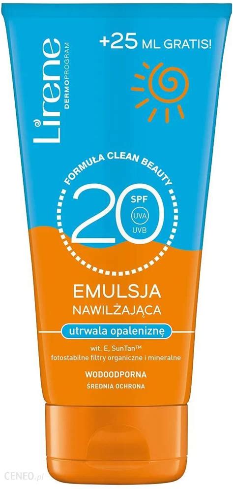 Lirene Sun Emulsja Nawil Aj Ca Utrwalaj Ca Opalenizn Spf Ml