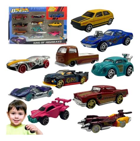 Kit Cole O Carrinho De Ferro Estilo Hot Wheels Pe As Mercadolivre