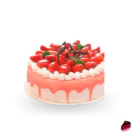 PASTEL DE VAINILLA CON FRESAS HAPPY DESSERT