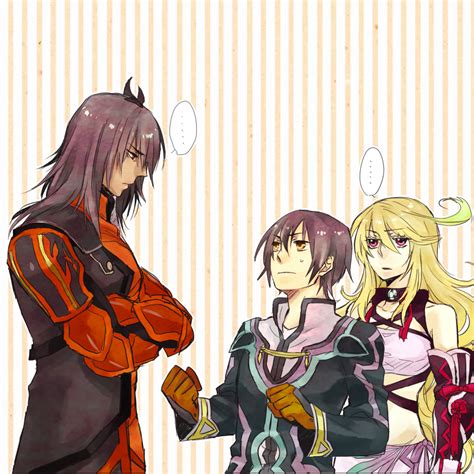 Milla Maxwell Jude Mathis And Gaius Tales Of And 1 More Drawn By