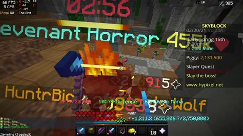 Hypixel Skyblock Revenant Slayer Level Youtube