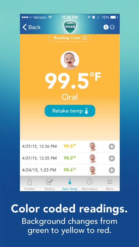 Vicks SmartTemp Thermometer for iPhone - Download