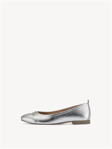 Ballerina - metallic 1-1-22108-20-941: Buy Tamaris Ballerinas online!