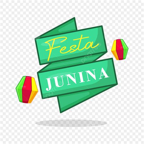 Festa Junina Vector Hd Images Ribbon Festa Junina In Isolated