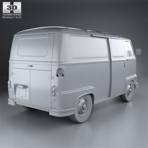 3D Renault Estafette Panel TurboSquid 1158690