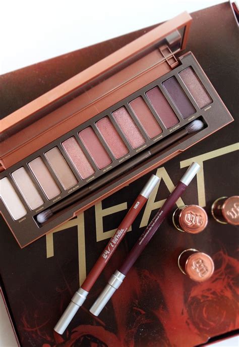 Urban Decay Naked Heat Palette Review Swatches On Fair Skin