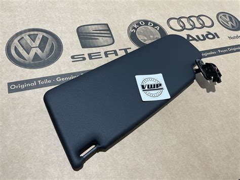 Vw Golf Mk4 Gti R32 Black Sunvisor Right Genuine New Oem Vw Parts Vw Parts International