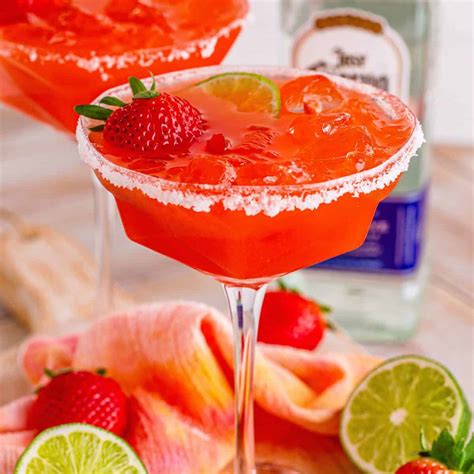 Strawberry Margaritas - The Country Cook