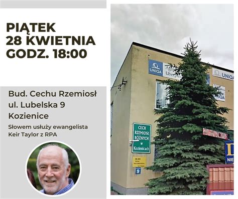 Nabożeństwo 28 kwietnia gość Keir Taylor KChWE Kozienice