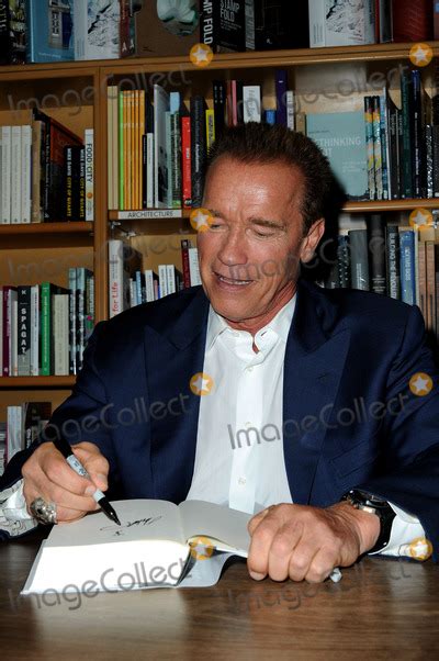 Photos and Pictures - October 1 2012, New York City Arnold Schwarzenegger at a surprise book ...