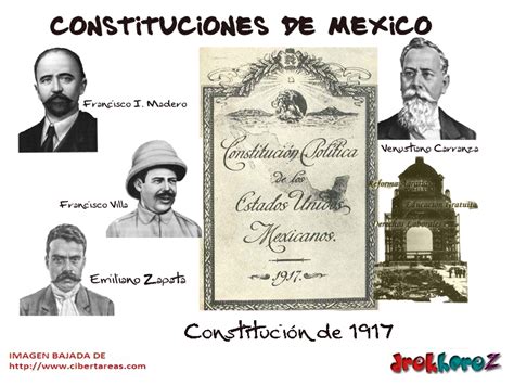 Constitución De 1917 Constituciones De México Cibertareas