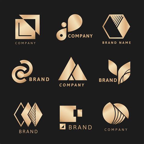 gold logo design images   png stickers wallpapers