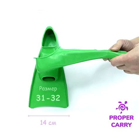 propercarry JUNIOR ELASTIC детские тренировочные ласты в бассейн - YouTube