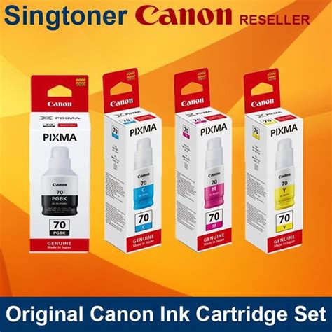 Jual Tinta Canon Gi Bk C M Y Original Di Lapak Stationery