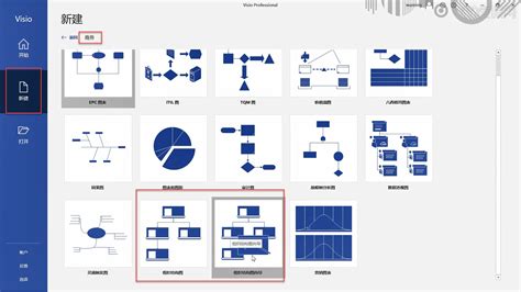 绘制组织结构图 Visio2019商务绘图图文教程 虎课网