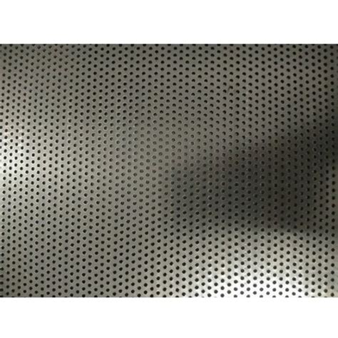 Galvanized Surface Durable Mild Steel Perforated Sheet For Industrial