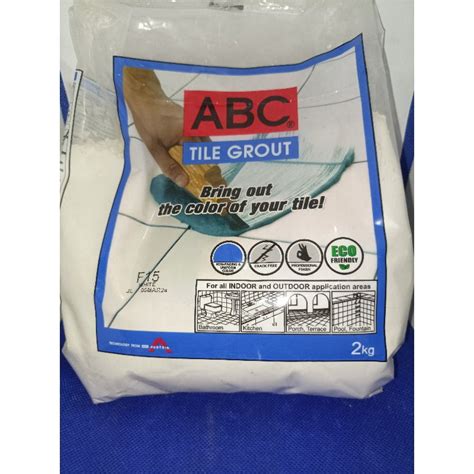 Abc Tile Grout Original Kg Per Pack Various Pack Shopee Philippines