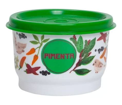 Potinho Porta Tempero Tupperware Mercadolivre