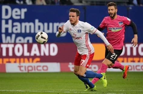 Bundesliga Hamburger Sv Besiegt Hertha Bsc Der Spiegel