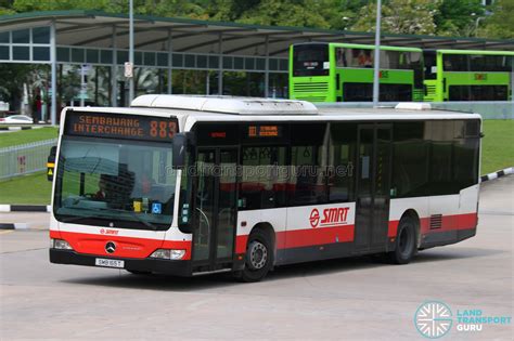 SMRT Mercedes Benz Citaro SMB165T Service 883 Land Transport Guru