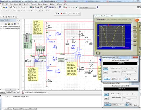 Multisim14 3中文版 Ni Multisim 14 3软件电路仿真设计功能使用