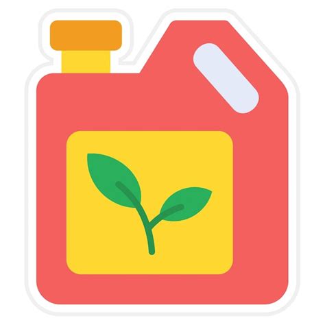 Icono De Los Biocombustibles Vector Premium