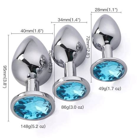 Anal Metal Butt Plug Consolador Juguete Sexual Para Mujeres Y Etsy